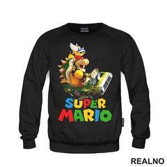 Bauzer vozi karting - Super Mario - Majica