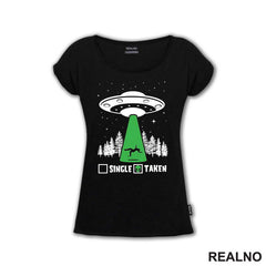 Single - Taken - Aliens - Vanzemaljici - Humor - Majica