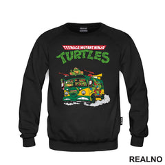 Logo And Turtle Van - Nindža Kornjače - Majica