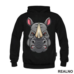 Angry Head Rhinoceros - Nosorog - Životinje - Majica