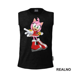 Amy Rose Portrait - Sonic - Majica