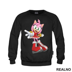 Amy Rose Portrait - Sonic - Majica