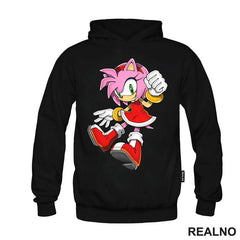 Amy Rose - Skok - Sonic - Majica