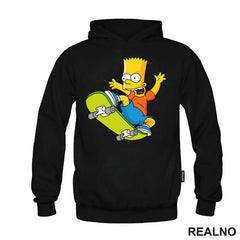 Bart Na Skejtu - The Simpsons - Simpsonovi - Majica