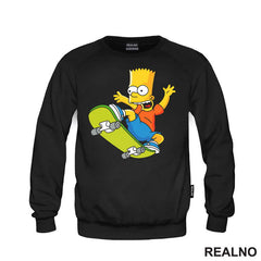 Bart Na Skejtu - The Simpsons - Simpsonovi - Majica