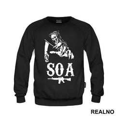 Logo With AK - 47 - Sons Of Anarchy - SOA