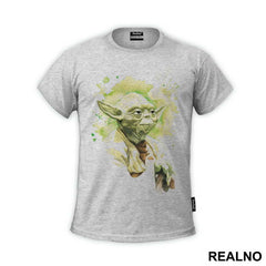 Yoda Watercolor - Star Wars