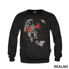 Astronaut Svira Gitaru - Space - Svemir - Majica