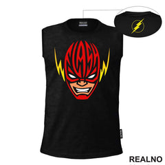 Face - Lines - Flash - Majica