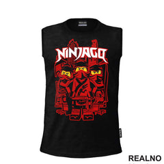 Red Ninjas - Ninjago - Crtani Filmovi - Majica