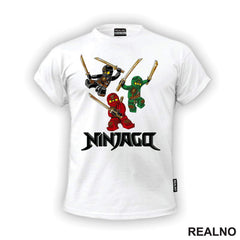 Cole, Lloyd And Kai - Ninjago - Crtani Filmovi - Majica