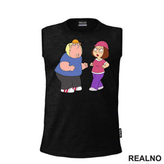 Cris And Meg Fighting - Family Guy - Majica