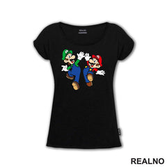 Skok - Luidji - Luiđi - Super Mario - Majica