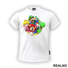 Svi zajedno - Super Mario - Majica