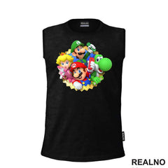 Svi zajedno - Super Mario - Majica