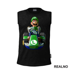 Luidji - Luiđi Vozi Karting - Super Mario - Majica