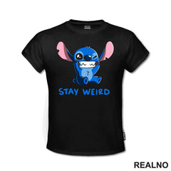 Stič - Stay Weird - Crtani Filmovi - Majica