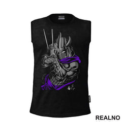Grey And Purple Shredder - Šreder - Nindža Kornjače - Majica