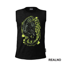 Radioactive Green - Alien - Majica