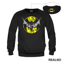 Yellow Moon - Grey Bat - Batman - Majica