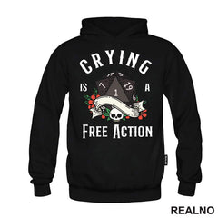 Crying Is A Free Action - D&D - Dungeons And Dragons - Majica