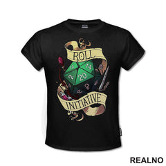 Roll Initiative - D&D - Dungeons And Dragons - Majica