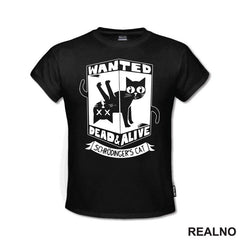 Wanted Dead Or Alive - Cat - Mačka - Majica