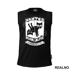 Wanted Dead Or Alive - Cat - Mačka - Majica