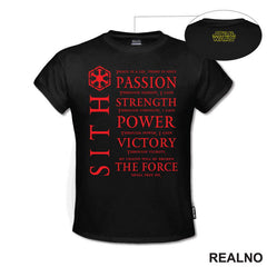 The Sith Code - Star Wars - Majica