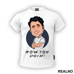 How You Doin Caricature - Friends - Prijatelji