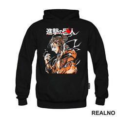 Eren Yeager - Orange - Attack On Titan - Majica