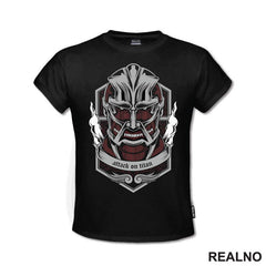 Colossal - Red And Grey - Attack On Titan - Majica
