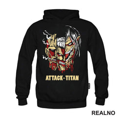 Colossal, Armored And Attack - Attack On Titan - Majica