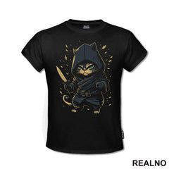 Nindža Mačka - Mačke - Cat - Majica