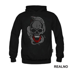 Siva Lobanja - Skull - Art - Majica