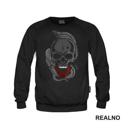 Siva Lobanja - Skull - Art - Majica