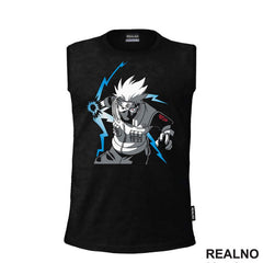 Kakashi Chidori - Blue - Naruto - Majica