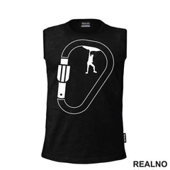 Rock Climbing - Carabiner - Priroda - Majica