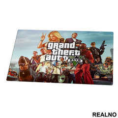 Caracters And Logo - Sky - GTA 5 - Podmetač za sto