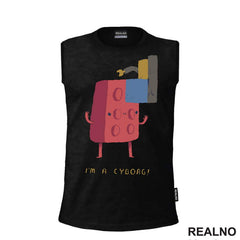 Cyborg - Blocks Set - Humor - Majica