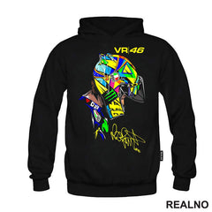 Side Portrait - Rossi - 46 - MotoGP - Sport - Majica