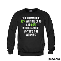 Programming And Writting Code - Geek - Majica