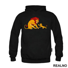 Simba I Mufasa Se Igraju - Crtani Filmovi - Majica