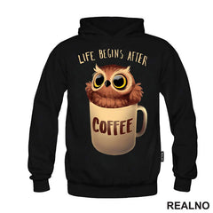 Life Begins After Coffee - Kafa - Majica