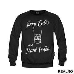 Keep Calm And Drink Vodka - Humor - Majica