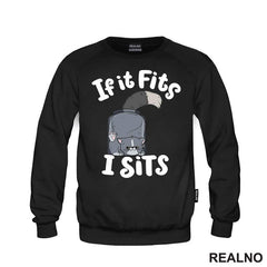 If It Fits I Stis - Tegla I Mačka - Cats - Majica