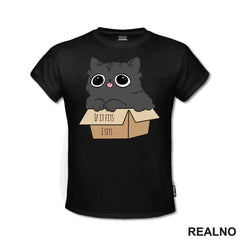 If It Fits I Stis - Kutija I Mačka - Cats - Majica