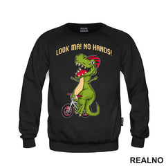 Look Ma, No Hands - T Rex Vozi Bicikli - Humor - Majica