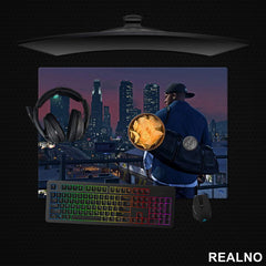 Franklin Above City - GTA 5 - Podmetač za sto