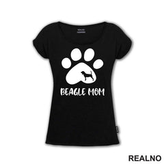 Beagle Mom - Pas Bigl - Dog - Psi - Majica